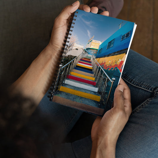 "Gangwon Stairway" Spiral notebook