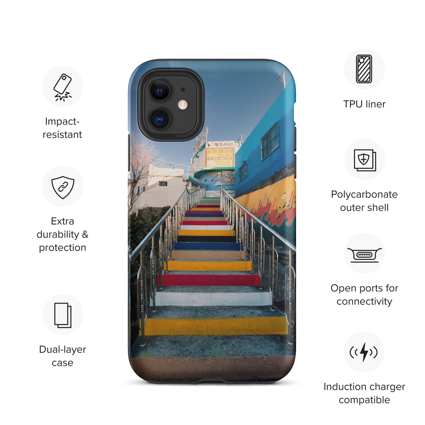 "Gangwon Stairway" Tough Case for iPhone®