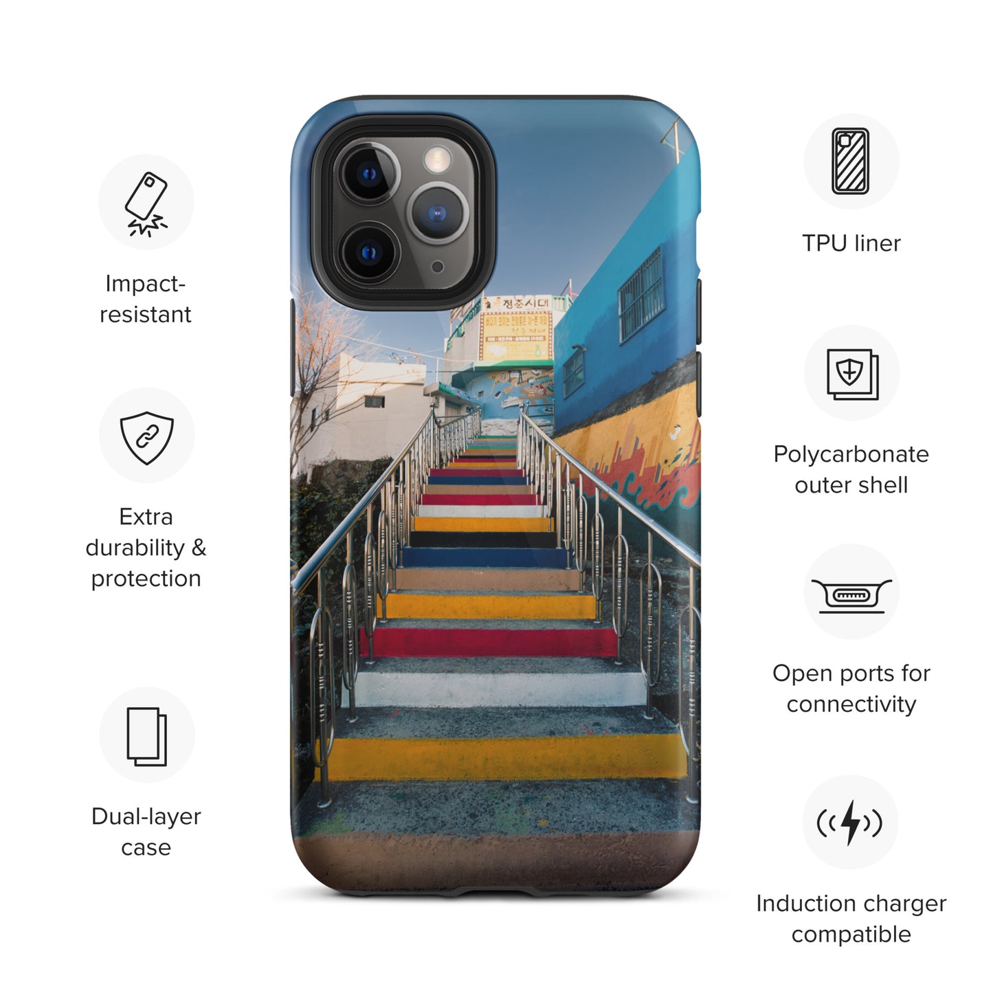 "Gangwon Stairway" Tough Case for iPhone®