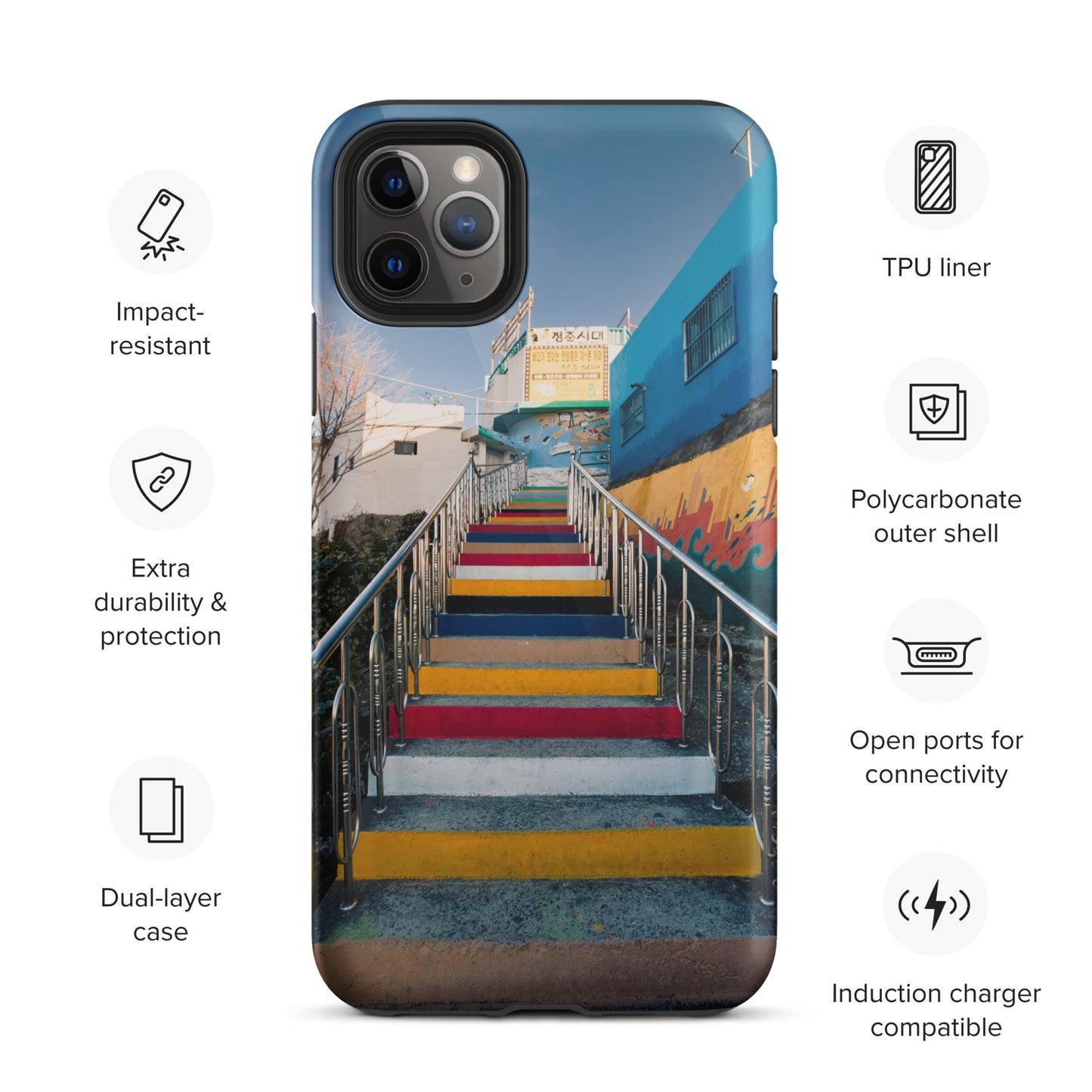 "Gangwon Stairway" Tough Case for iPhone®