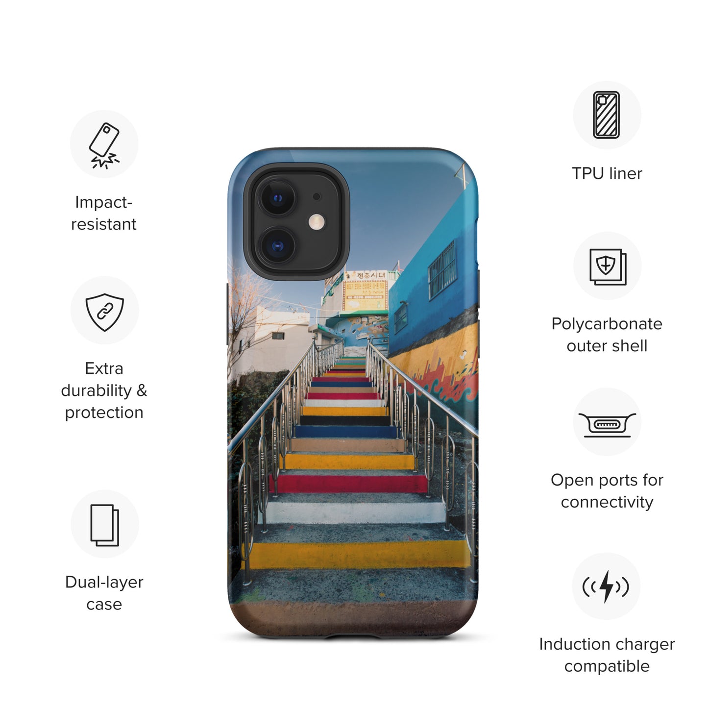 "Gangwon Stairway" Tough Case for iPhone®