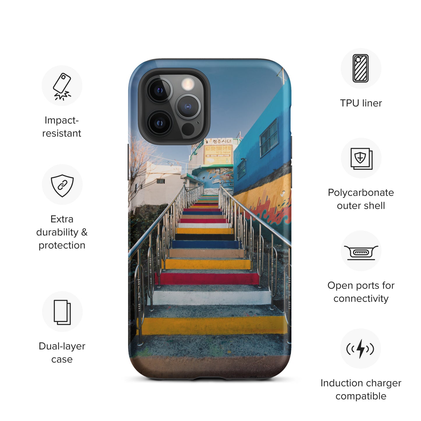 "Gangwon Stairway" Tough Case for iPhone®