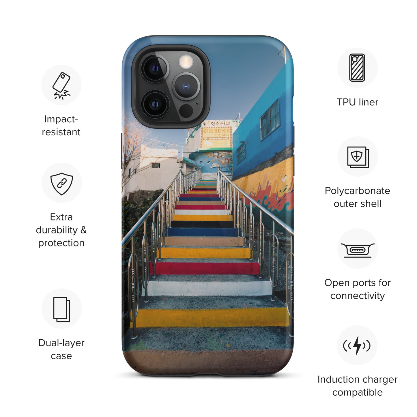 "Gangwon Stairway" Tough Case for iPhone®