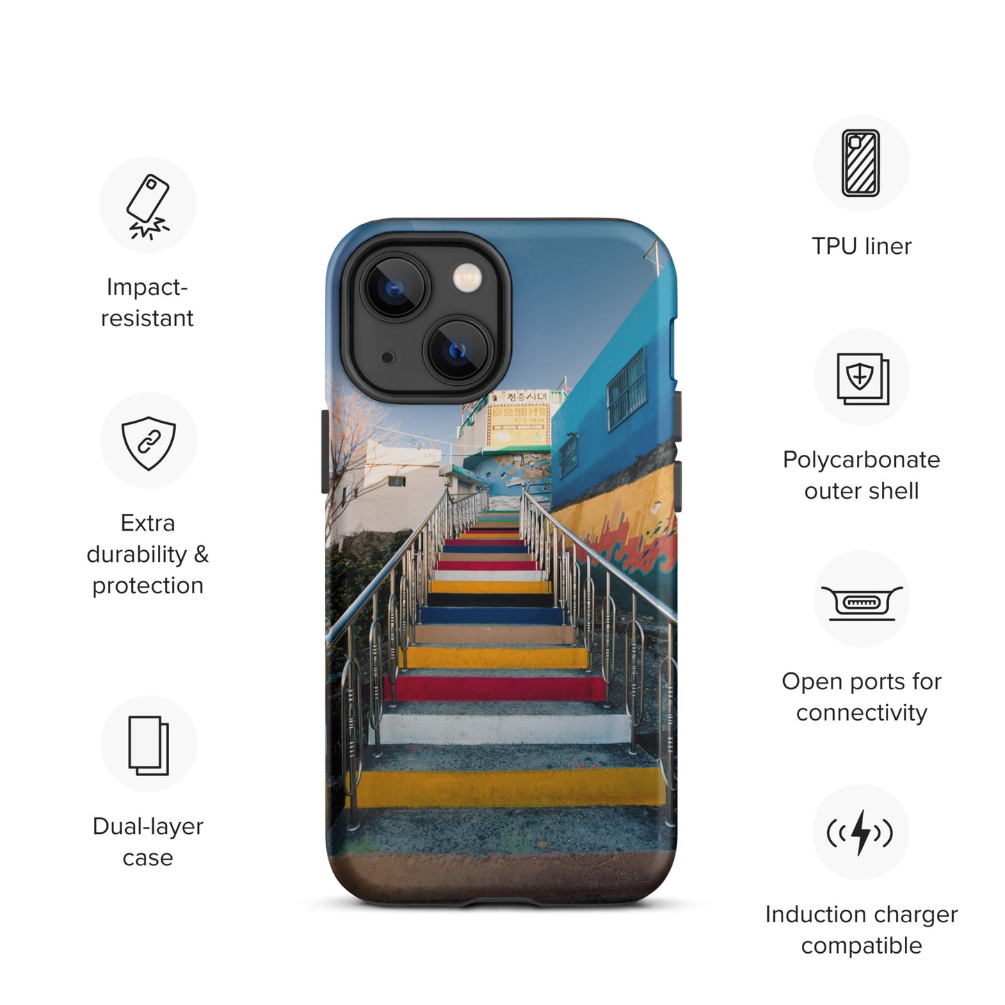 "Gangwon Stairway" Tough Case for iPhone®