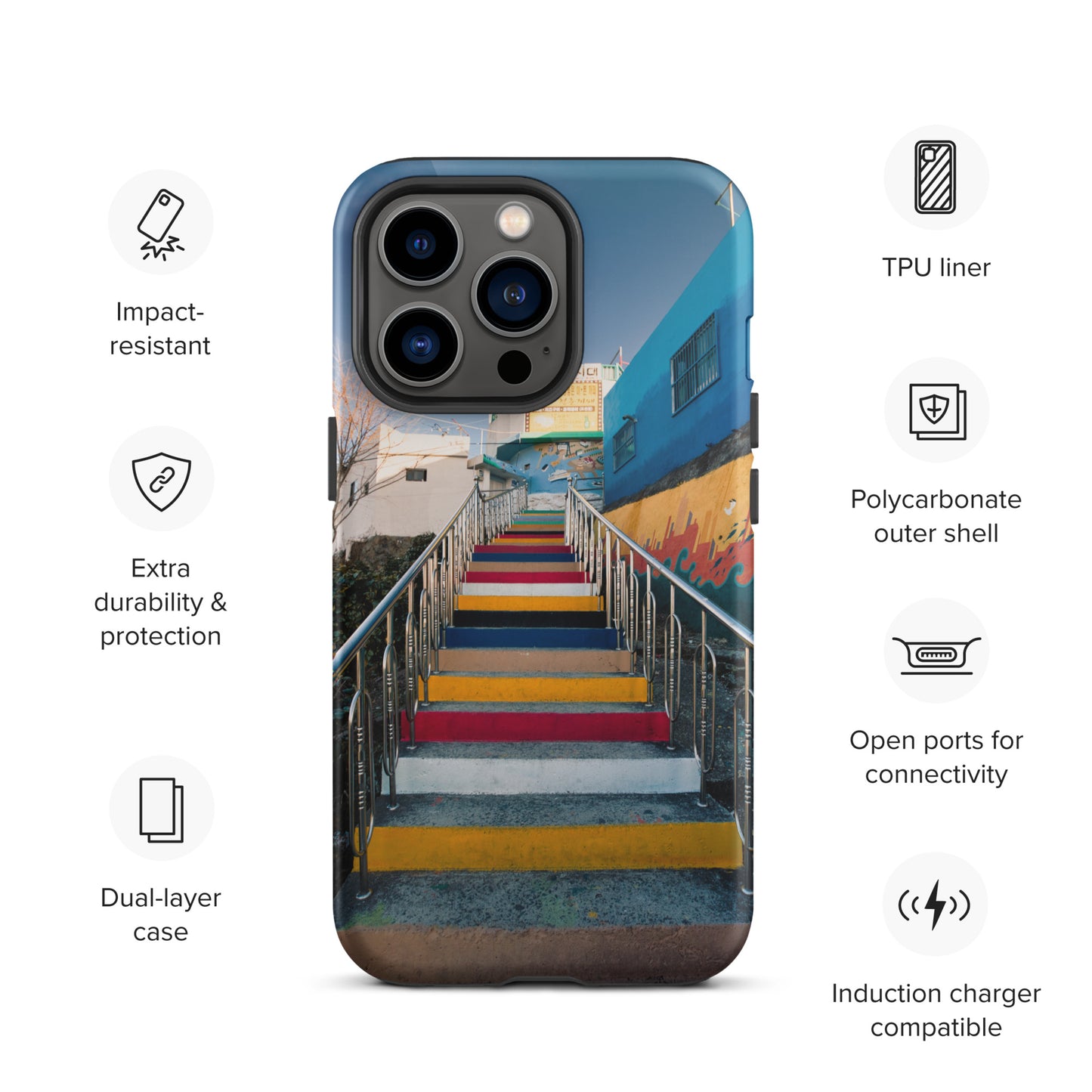 "Gangwon Stairway" Tough Case for iPhone®