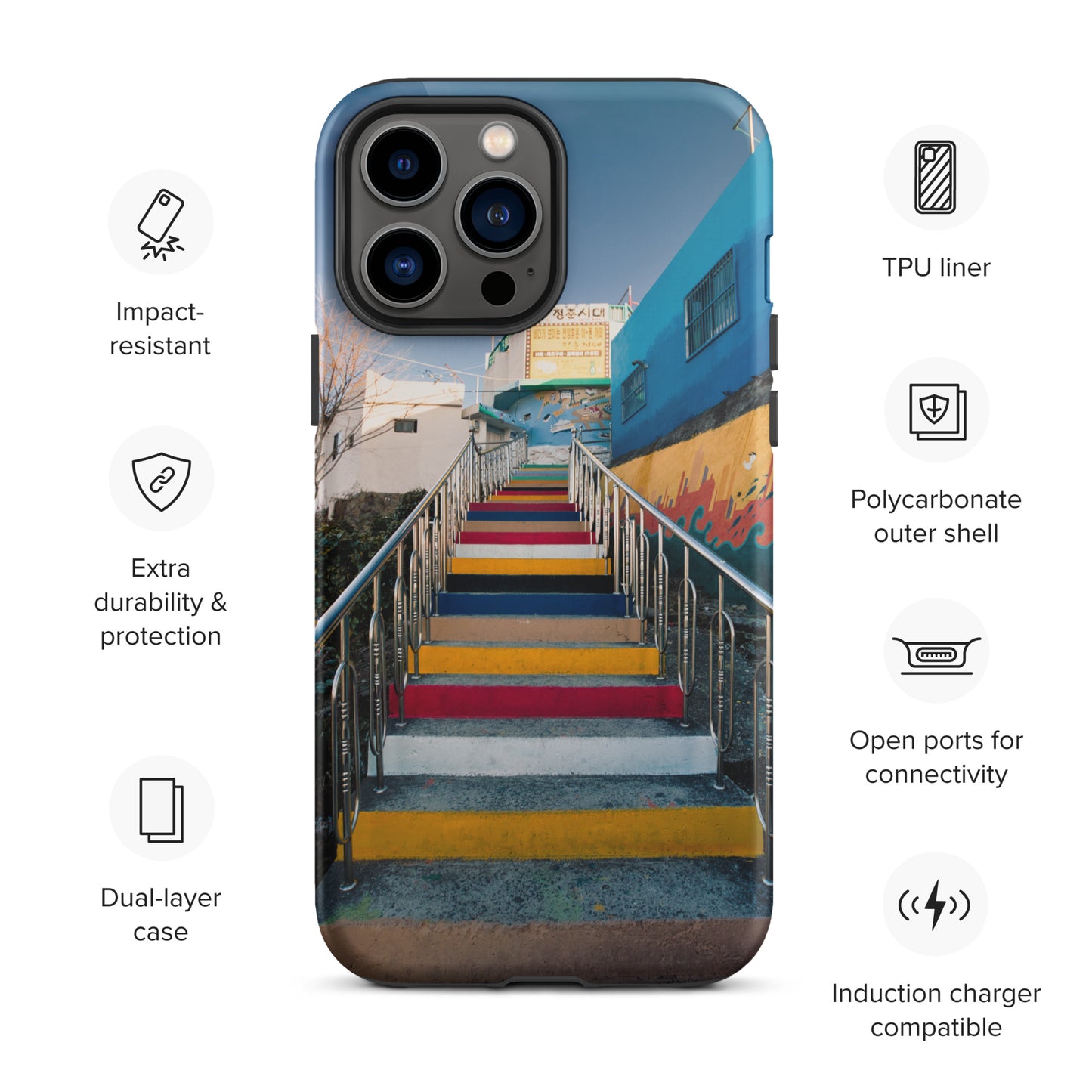 "Gangwon Stairway" Tough Case for iPhone®