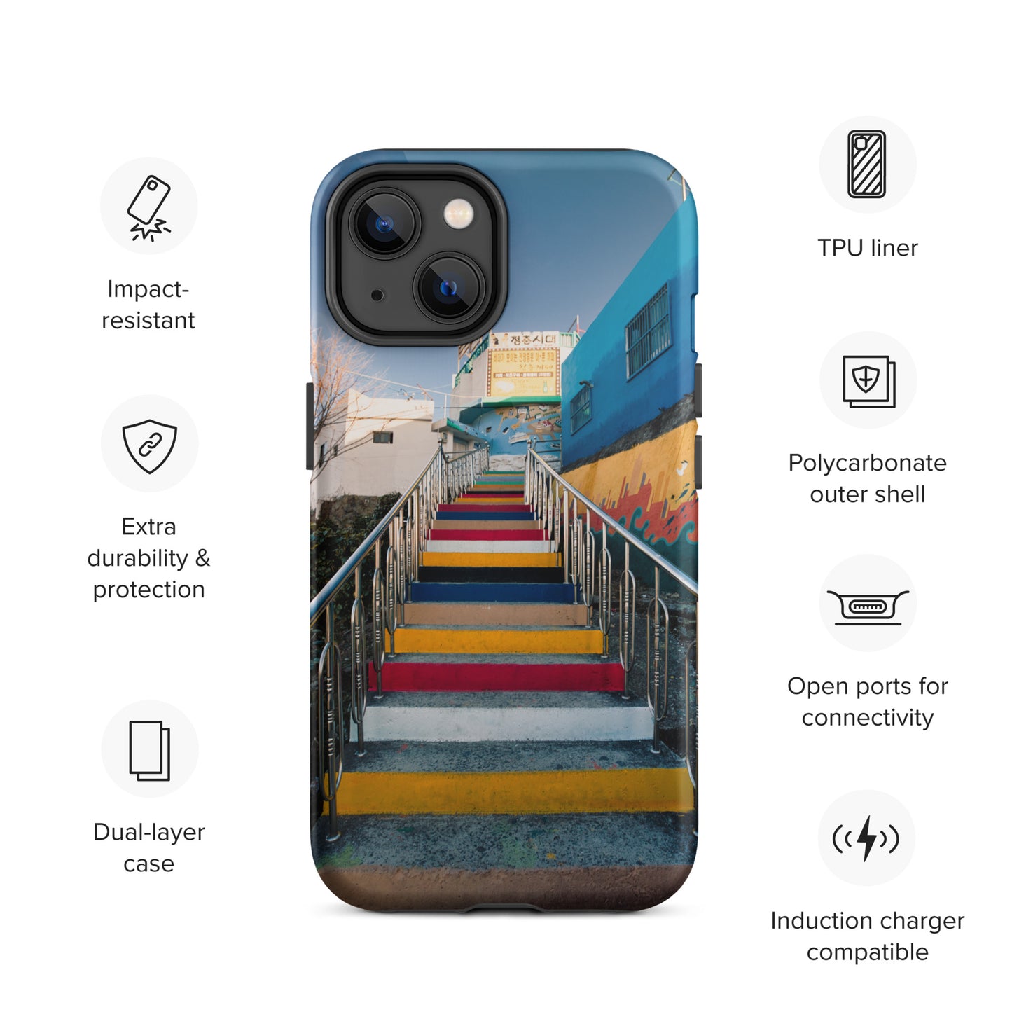 "Gangwon Stairway" Tough Case for iPhone®