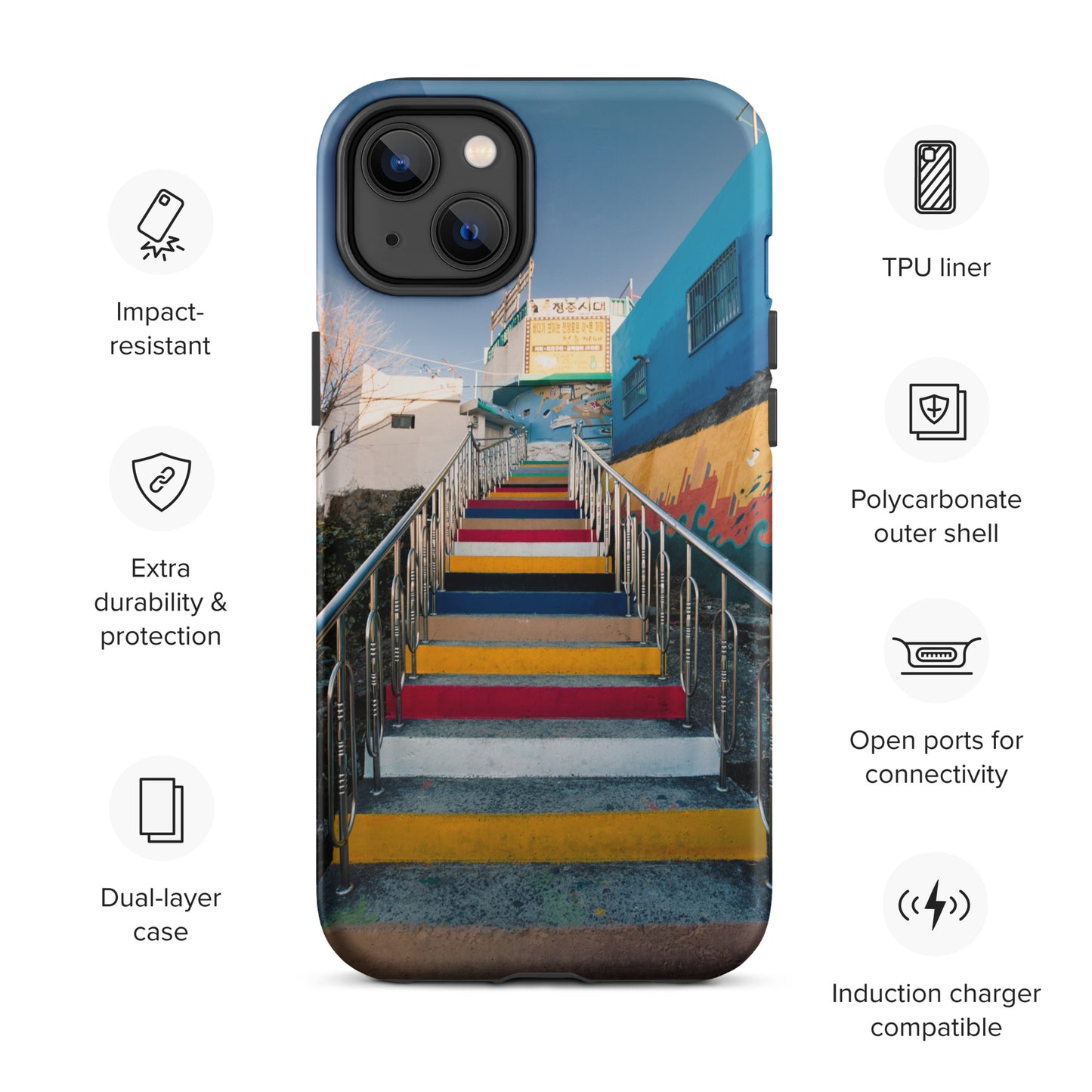 "Gangwon Stairway" Tough Case for iPhone®