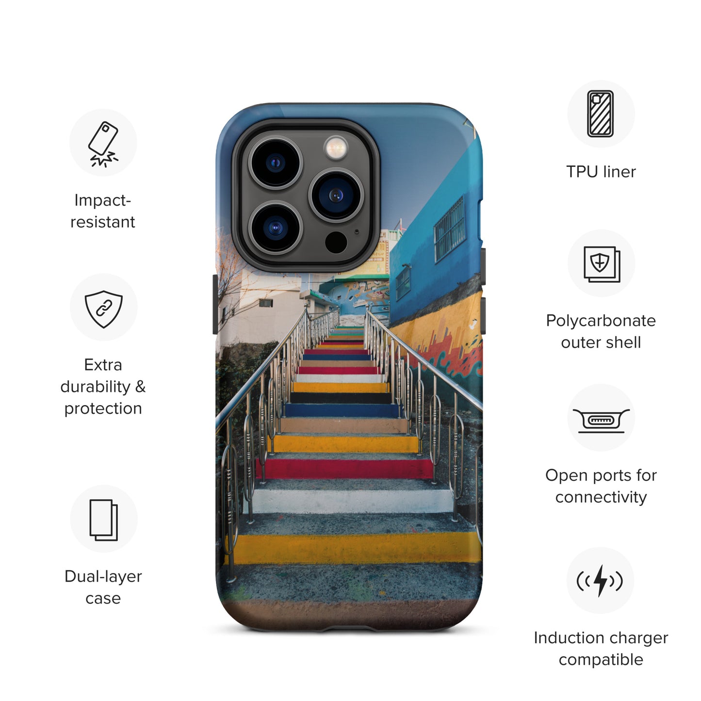 "Gangwon Stairway" Tough Case for iPhone®